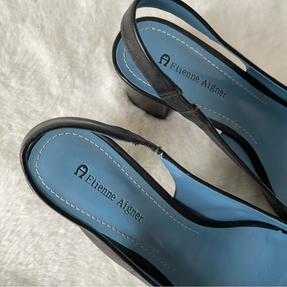 Etienne Aigner Leather Heels - Picture 5 of 7